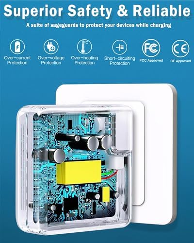 Mac Book Charger,100W USB C Charger Replacement for MacBook Pro 16, 15, 14, 13 Inch, MacBook Air 13 Inch, iPad Pro 2023/2022/ 2021/2020/ 2019/2018 All USB C Device,Type C to C Cable Power Adapter