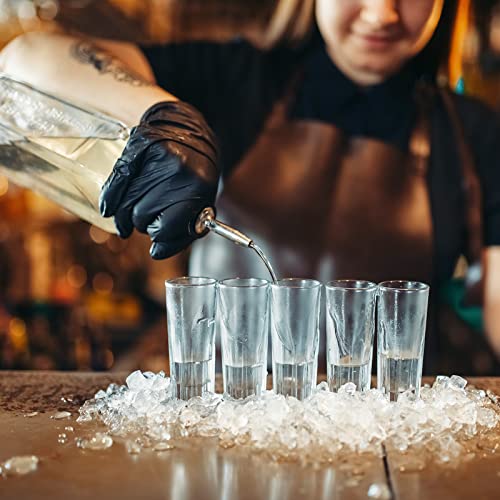 Schneider Nitrile Exam Gloves, Black, Small, 1000-ct Case, 4-mil, Latex-Free, Powder-Free, Food-Safe