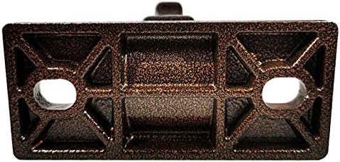 Heavy Duty Bronze Swing Hangers Screws Bolts Included Over 5000 lb Capacity Playground Porch Yoga Seat Trapeze Wooden Sets Indoor Outdoor (4 Pack)