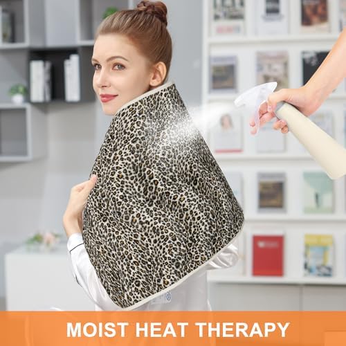 Heating Pad,Electric Heating Pads for Back,Hot Heated Pad for Abdomen,Shoulder,Knee,Multiple Temp and Auto Shut Off