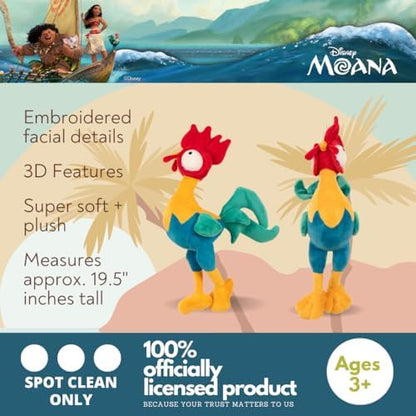 Franco Disney Princess Moana HEI HEI Bedding Super Soft Plush Cuddle Pillow Buddy, (Officially Licensed Product)