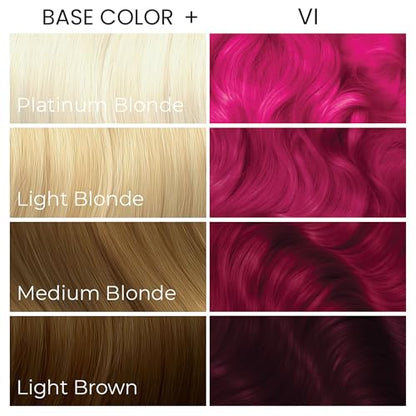 Arctic Fox x Arcane League of Legends Vegan and Cruelty Free Semi Permanent Hair Color Dye (5.6 Fl Oz, VI)