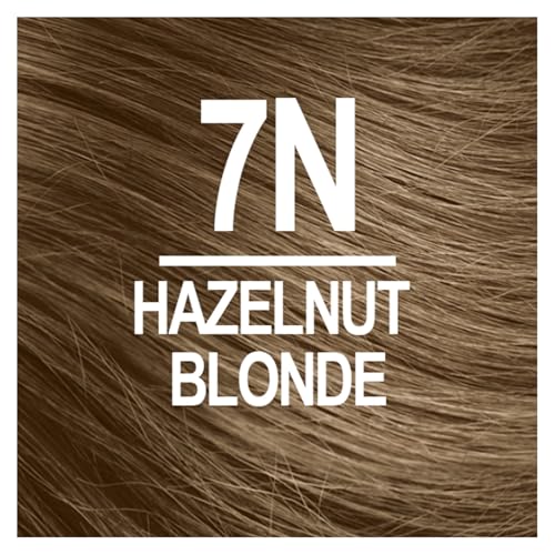 Naturtint 7N Hazelnut Blonde Permanent Hair Color (Pack of 6), Ammonia Free, Vegan, Cruelty Free, up to 100% Gray Coverage, Long Lasting Results (Packaging may vary)