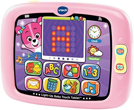 VTech Light-Up Baby Touch Tablet, Pink (Frustration Free Packaging)