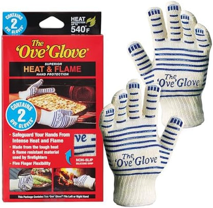 The Ove Glove - Superior Heat & Flame Hand Protection - 2 Pack Glove