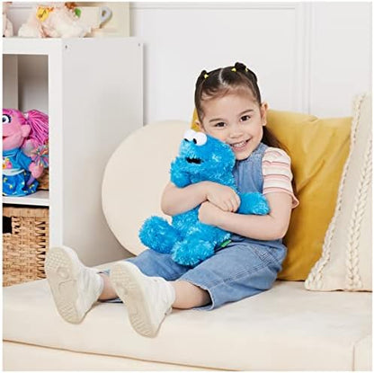 GUND Sesame Street Official Cookie Monster Muppet Plush, Premium Plush Toy for Ages 1 & Up, Blue, 12”