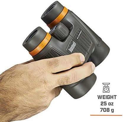 Bushnell H2O Xtreme 10x42 Compact Waterproof Binoculars with Fully Multi Coated Lens for Hunting and Boating 181042C