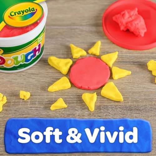 Crayola Dough - Red (3lb), Bulk Modeling Dough for Kids, Clay Alternative, Resealable Tub, Ages 3+, Great for Kids Arts & Crafts