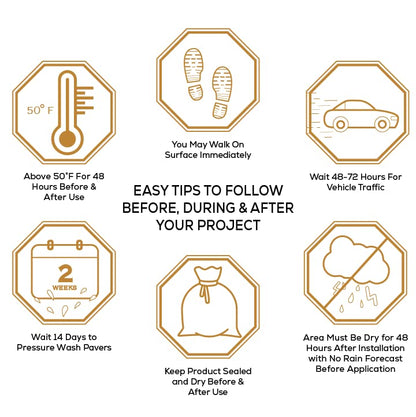 10 Pound Gray Beige DOMINATOR Polymeric Sand with Revolutionary Ceramic Flex Technology for Stabilizing Paver Joints/Gaps, 1/8” up to 4”, Professional Grade Results