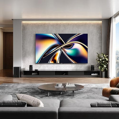 Hisense 65" Class U6 Series Best Value Mini-LED 4K UHD Smart Fire TV (65U65QF, 2025 Model) - QLED, Native 144Hz, HDR10+, Dolby Vision IQ, Dolby Atmos, Built-in Subwoofer, Game Mode Pro, Alexa Built In