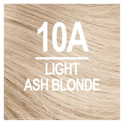 Naturtint 10A Light Ash Blonde Permanent Hair Color (Pack of 6), Ammonia Free, Vegan, Cruelty Free, up to 100% Gray Coverage, Long Lasting Results (Packaging may vary)