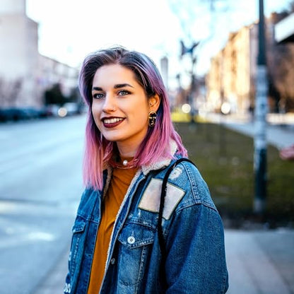 Arctic Fox Semi-Permanent Hair Dye, Virgin Pink, Vibrant Hot Pink Color, Vegan & Cruelty-Free, Ammonia-Free, Conditioning Formula, Long Lasting, For All Hair Types, 8 Fl Oz (Pack of 2)