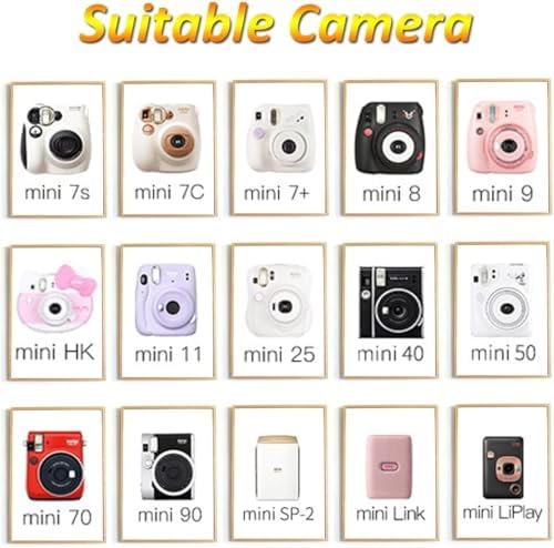 Fujifilm INSTAX Mini Instant Film 2 Pack = 20 Sheets (White) for Fujifilm Mini 8 & Mini 9 Cameras, Model:4332059078