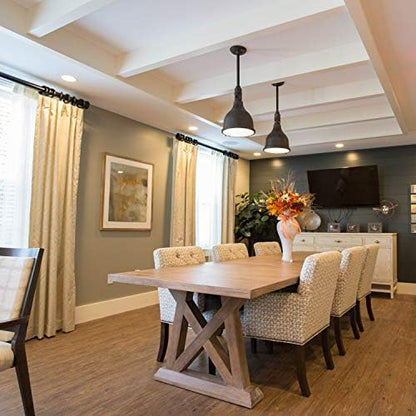 Amazon Basics Non-Dimmable LED Light Bulbs, Long Lasting, 9W, E26 Base, 5000K Daylight White, A19, 60W Equivalent, 24-Pack