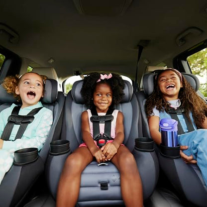 Safety 1st Ellaris 3-in-1 Convertible Car Seat, Slim Fit Design, Rear & Forward-Facing, 5-Position Headrest, 3-Across Fit, Travel-Friendly with Machine-Washable Seat Pad, London Blue