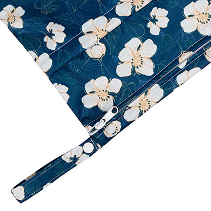 babygoal Wet Dry Bags for Baby Cloth Diapers, Washable Travel Bags, Beach, Pool, Gym Bag for Swimsuits & Wet Clothes with Two Zippered Pockets 4 Pack, 4LN14