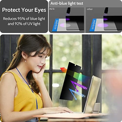 Magnetic Privacy Screen for MacBook Pro 16 Inch (2021-2024, M1, M2, M3, M4), 16inch Removable Matte Anti Blue Light Glare Private Filter Protector for Mac Pro 16.2" Laptop