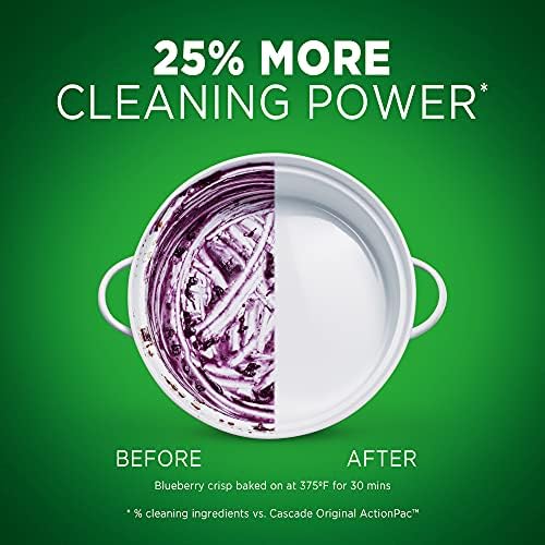 Cascade Complete Dishwasher Pods - Fresh Scent ActionPacs, Dishwasher Detergent, Dishwasher Soap, Detergent Pods, 78 Count