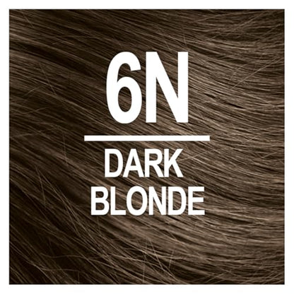 Naturtint 6N Dark Blonde Permanent Hair Color (Pack of 6), Ammonia Free, Vegan, Cruelty Free, up to 100% Gray Coverage, Long Lasting Results (Packaging may vary)