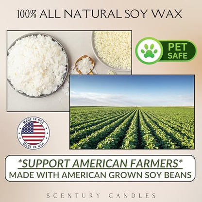 Wickless Candles for Candle Warmer Lamp, Many Scents to Choose, 100% Non-Toxic Soy Wax, Scented Candle Melts for Warming Plate, Handmade in The USA (Lavender)