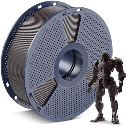 SUNLU PLA 3D Printer Filament PLA Filament 1.75mm, Neatly Wound 3D Printing Filament 1.75mm, Dimensional Accuracy +/- 0.02 mm, Fit Most FDM 3D Printers, 1kg Spool (2.2lbs), Roasted Chestnut Black