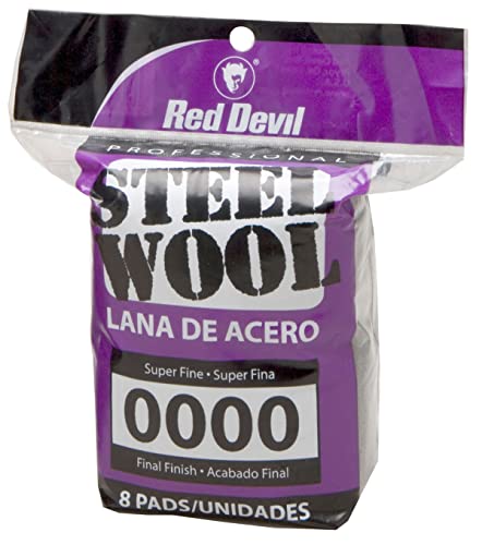 Red Devil 0320 Steel Wool, 0000 (Pack of 48)