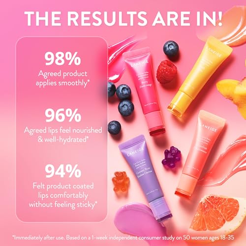 LANEIGE Lip Glowy Balm: Sheer Tinted Lip Moisturizer with Shea Butter, for Hydrating Shine & Soft Lips