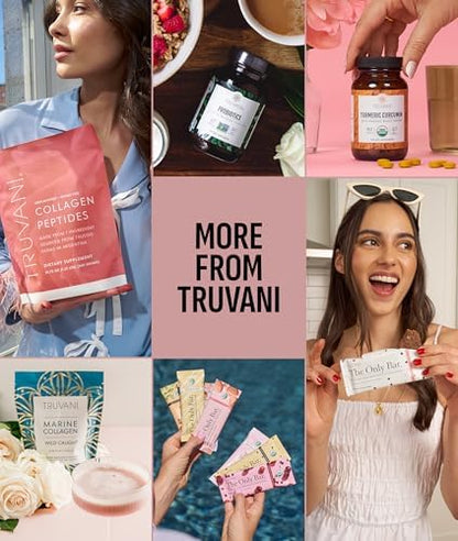 Truvani Vegan Pea Protein Powder | Vanilla Chai | 20g Organic Plant Based Protein | 10 Servings | Keto | Gluten & Dairy Free | Low Carb | No Added Sugar