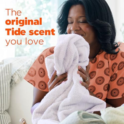 Tide PODS Laundry Detergent Pacs, 3-in-1 Stain Remover, Odor Fighter, Color Protector, 76 Count, HE compatible, Original Scent