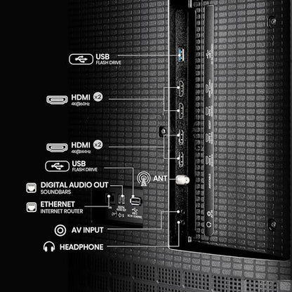 Hisense 65" Class U6 Series Best Value Mini-LED 4K UHD Smart Fire TV (65U65QF, 2025 Model) - QLED, Native 144Hz, HDR10+, Dolby Vision IQ, Dolby Atmos, Built-in Subwoofer, Game Mode Pro, Alexa Built In