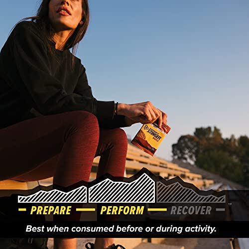 Honey Stinger Organic Gluten Free Cinnamon Waffle, Energy Stroopwafel for Exercise, Endurance and Performance, Sports Nutrition for Home & Gym, Pre and Post Workout, Box of 16 Waffles, 16.96 Ounces