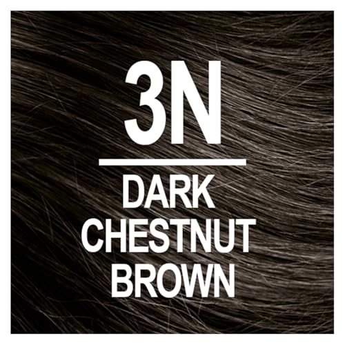 Naturtint 3N Dark Chestnut Brown Permanent Hair Color (Pack of 6), Ammonia Free, Vegan, Cruelty Free, up to 100% Gray Coverage, Long Lasting Results (Packaging may vary)