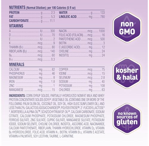 Enfamil NeuroPro Gentlease Baby Formula, Brain and Immune Support with DHA, Clinically Proven to Reduce Fusiness, Crying, Gas and Spit-up in 24 Hours, Non-GMO, 19.5 Oz