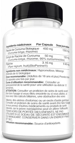 Turmeric Curcumin with Black Pepper Extract 1500mg - High Absorption Ultra Potent Turmeric Supplement with 95% Curcuminoids and BioPerine - Non GMO Tumeric Capsules for Joint Support - 180 Capsules