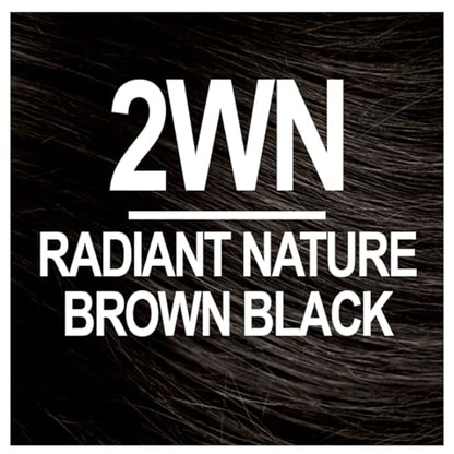 Naturtint 2WN Radiant Nature Brown Black Permanent Hair Color (Pack of 1), Ammonia Free, Vegan, Cruelty Free, up to 100% Gray Coverage, Long Lasting Results (Packaging may vary)