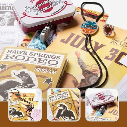 Hunt A Killer: R.I.P at The Rodeo, Solve The Murder of a Rodeo Clown, Mystery Box Game for True Crime Fans, Murder Mystery Game for Adults, Play Detective at Home, Designed for 1+ Players Ages 14+