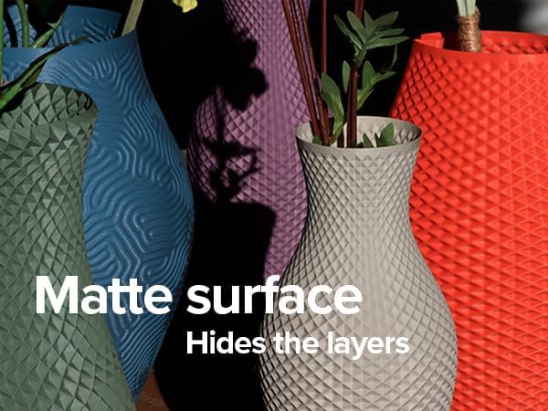 Polymaker Panchroma Matte PLA Filament, Muted White 1.75mm 1kg 3D Printing Filament, Formerly Polyterra Matte, Fit Most FDM 3D Printers, 1kg Spool (2.2lbs)