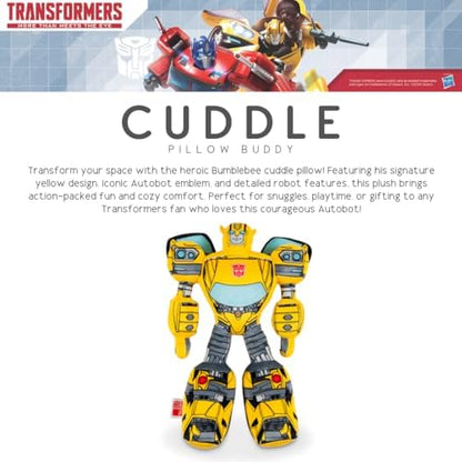 Franco Kids Bedding Super Soft Plush, Standard, Transformers-Bumblebee