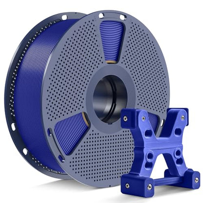 PETG Filament 1.75mm - 1kg(2.2lbs) SUNLU PETG 3D Printer Filament, Reusable Spool Compatible with Bambulab Refill Filament, 1.75mm Dimensional Accuracy +/- 0.02mm, Blue