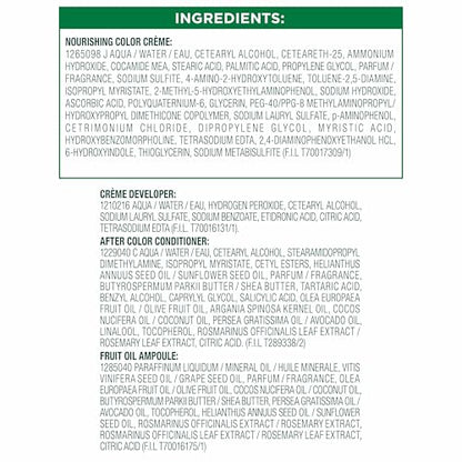 Garnier Hair Color Nutrisse Nourishing Creme, 362 Darkest Berry Burgundy (Raspberry Jam) Red Permanent Hair Dye, 2 Count (Packaging May Vary)