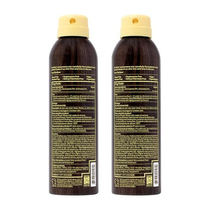 Sun Bum Original SPF 15 Sunscreen Body Spray | Broad Spectrum Moisturizing Sunblock with Vitamin E | Hawaii 104 Act Compliant (Octinoxate & Oxybenzone Free) | 2 Pack, 6 oz