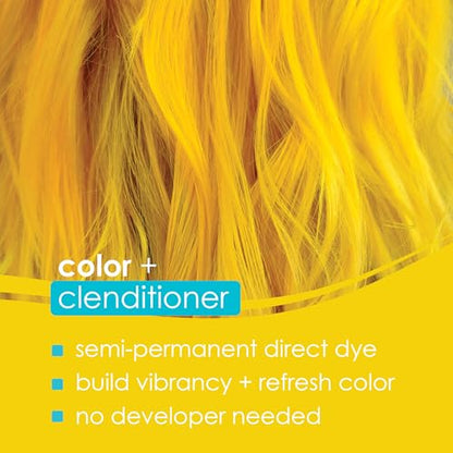 Keracolor Color + Clenditioner 3-in-1 Color-Depositing Conditioner, Gently Cleanses & Conditions, Semi-Permanent Hair Color, 23 Shades, 12 Fl Oz
