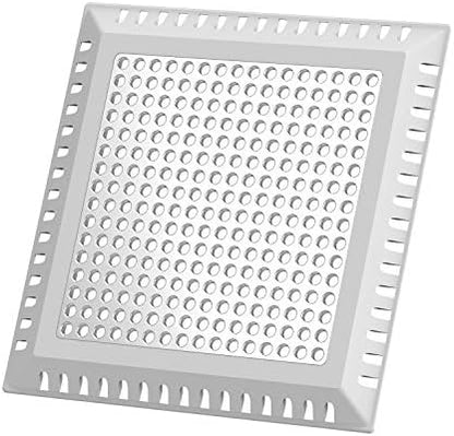 Shower Drain Hair Catcher/Drain Strainer/Shower Drain Cover for Bathroom Floor Drain, Stainless Steel and Silicone (Patented Product)