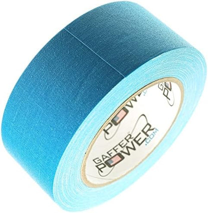 Gaffer Power Gaffers Tape 2 Inch | Fluorescent Blue | USA Made Quality | Leaves No Residue
