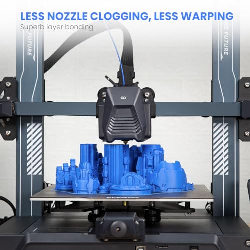 ELEGOO PLA Filament 1.75mm Orange 1KG, 3D Printer Filament Dimensional Accuracy +/- 0.02mm, 1kg Cardboard Spool(2.2lbs) 3D Printing Filament Fits for Most FDM 3D Printers