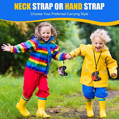 LET'S GO! Binocular for Kids, Compact High Resolution Shockproof Binoculars