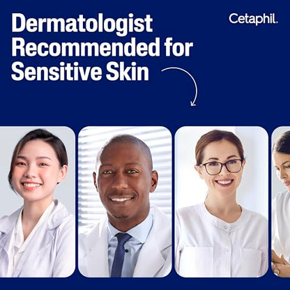 Cetaphil Face & Body Moisturizer, Hydrating Moisturizing Cream for Dry to Very Dry, Sensitive Skin, NEW 16 oz 2 Pack, Fragrance Free, Non-Comedogenic, Non-Greasy