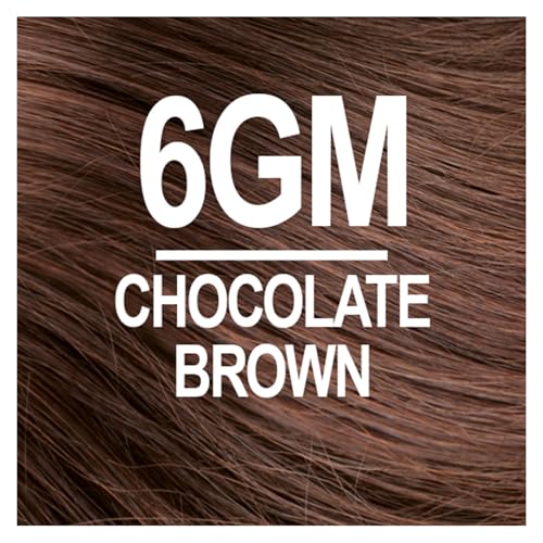 Naturtint 6GM Chocolate Brown Permanent Hair Color (Pack of 6), Ammonia Free, Vegan, Cruelty Free, up to 100% Gray Coverage, Long Lasting Results (Packaging may vary)