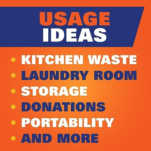 Hefty Ultra Strong 13 Gallon Trash Bags, Black Tall Kitchen Trash Bags 13 Gallon Size, Break Resistant Drawstring Enclosure, Continuous Odor Control, Blackout, Clean Burst Scent, 110 Bags