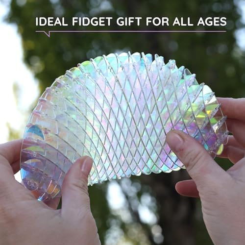 Morf Fidget Worm Toy - Desk Fidgets for Adults - Quiet Worm Fidget Toy Sensory Toys - Fun and Interactive Fidget Toy for Kids - USA Patent Pending Figgy Toys (Unicorn, Big)